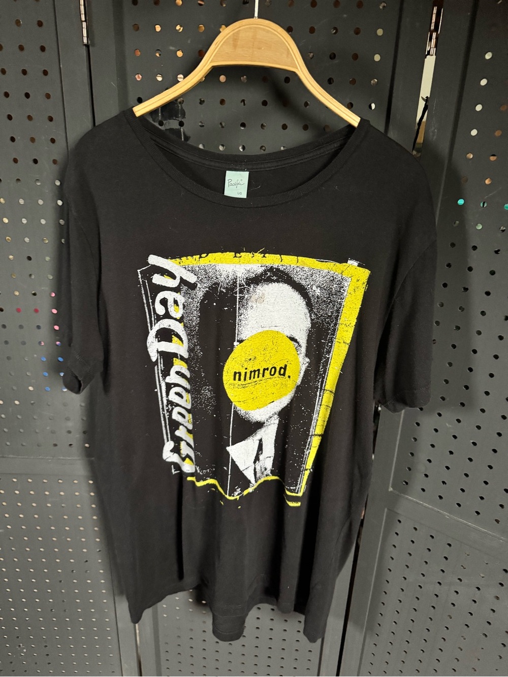Nimrod Graphic Tee - Yellow Accent